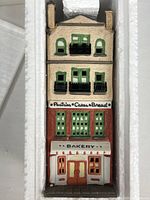 Porcelain Bakery building inside Styrofoam insert