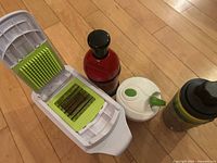 All four choppers/dicers grouped; shows overall lot