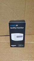 Front of Amazon Smart Air Quality Monitor retail box