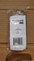Front of sealed bag showing Honeywell North label and part number 7580P100