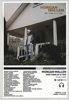 Front view of the poster showing artwork and tracklist