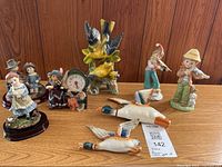 Group view of all items on tabletop