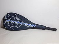 Black Knight padded racket case exterior showing logo
