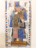 Full view of the unframed etching showing image area, signature and edition numbers