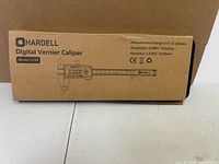 Box front showing brand, model and specifications