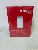 Front view of sealed Rogers Xfinity Gateway Gen 2 modem box
