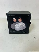 Retail box front showing product image and branding