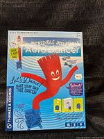 Front of boxed Thames & Kosmos Incredible Inflatable AeroDancer STEM Experiment Kit