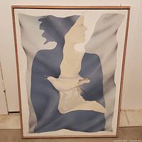 Full framed view of painting showing entire composition