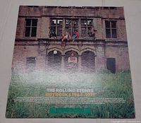 Back cover with band photograph and album details