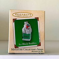 Front of box showing ornament image and series information