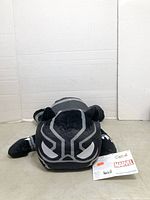 Front view of Black Panther Cuddleez plush with tag