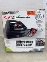 Front of box showing product image and specifications