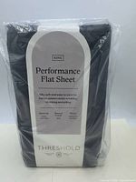 Front of sealed Threshold Performance Flat Sheet package