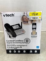 Front of VTech CS5249 retail box showing product image, price sticker