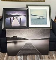 All three wall art pieces displayed together