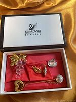 Box displaying all jewelry pieces