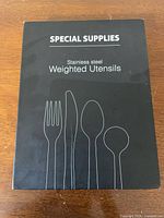 Box lid showing brand and product line