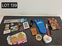 All items overview on tabletop