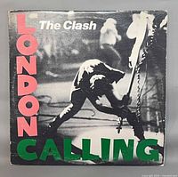 Front jacket of "London Calling" album