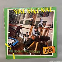 Front cover showing title and band name