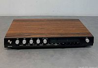 Front view of Armstrong 626 receiver showing faceplate and controls