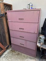 Front view closed cabinet