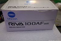 Minolta Riva 100 AF Date box front view