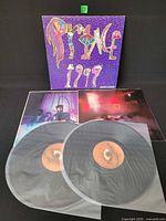 Front cover displayed with both records and inner sleeves