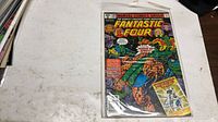 Front cover of Fantastic Four #209 in protective bag