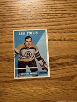 Front of Leo Boivin 1958-59 Topps card