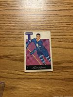 Front view of 1962-63 Parkhurst Billy Harris #1 card