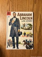 Front cover showing title, Dell logo, price, Lincoln illustration