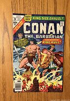 Front cover showing title, art, issue number, price