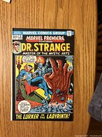 Front cover of Marvel Premiere #5 comic book