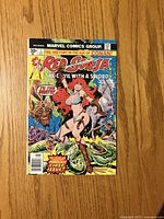 Front cover showing Marvel Red Sonja #1, 30¢, first issue
