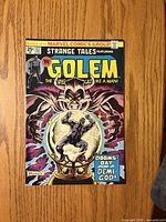 Front cover of Strange Tales #177 comic showing title, artwork and price