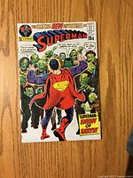 Front cover showing Superman #237 with 15¢ price