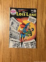 Front cover of Lois Lane #104 showing artwork, issue details and price