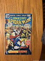 Front cover of The Amazing Spider-Man #156 comic book