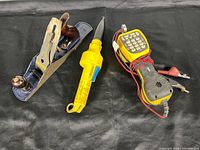 All three items side by side for scale and completeness