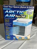Front of Arctic Air Pure Chill retail box