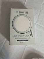 Front of EShine LED Puck Light Kit box