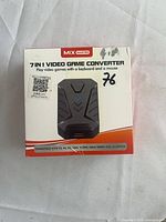 Front of retail box showing product image and compatibility list