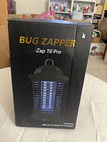 Front of retail box showing product image and model name Zap T6 Pro