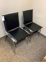 Both chairs front view