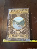 Front cover of hardcover book showing illustrated title design