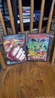 Front view of both PS2 Dragon Ball Z game cases