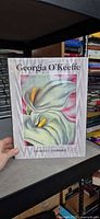 Front cover of Georgia O'Keeffe book with dust jacket