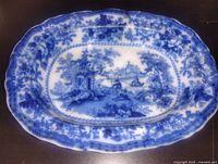 front view showing pattern and overall shape